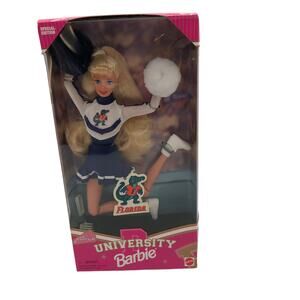 University of Florida Barbie Doll Gators Cheerleader 1996 Vintage NFRB